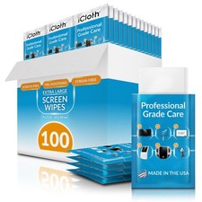 XL Screen Cleaning , Lint-Free and Streak-Free, Fast-Drying, Removes Dust, Fi... picture