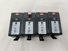 (Lot of 4) Genuine HP 920XL High Yield Original Ink Cartridge Black picture