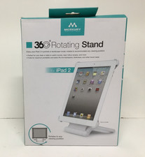 Merkury Innovations 360° Rotating Foldable Desktop Stand for Apple iPad 2 White picture