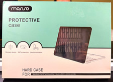 MOSISO Hard Shell Case for MacBook Pro 13 A2251/A2289/A2338 Black Bumper picture
