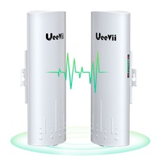 2PACK UeeVii Wireless WiFi Bridge 5.8G 1100mbps 3KM Point to Point Outdoor CPE picture