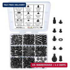 420pcs Computer Screws, Motherboard Standoffs Kit for Motherboard Laptop Compute picture