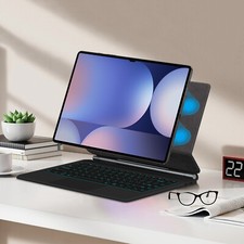 For Samsung Tab S10+/S11 Ultra Magnetic Floating Cantilever Holder Keyboard Case picture