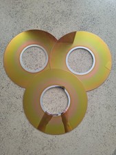 Lot of 3 Vintage 9.5 inch Hard Drive Disk Platter picture