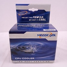 Masscool Fanner Tech USA CPU Cooler ISO 9001 Certified 9U291B1M3G0 New in Box picture