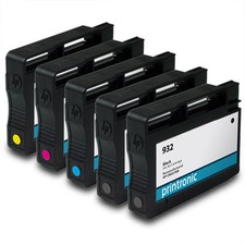 Remanufactured Ink Cartridge for HP 932 933 5Pk - OfficeJet 6100 6600 6700 picture
