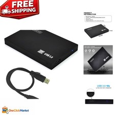 High Capacity 160GB Ultra Slim USB 3.0 External Hard Drive for Gaming & Storage picture