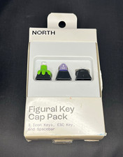 North Figural Keycap Set Pack, 3 Icon Keys: ESC Key and Spacebar picture