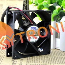 2pcs AVC DS08025B12U 8CM 8025 12V 0.70A 2 wire dual ball bearing cooling fan picture