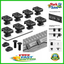 Durable Heat-Resistant Polymer Cable Management Clips for M-LOK Systems - 8 Pack picture