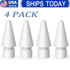 4 Pack Replacement Tip for Apple Pencil Nibs for Apple Pencil 1St & 2Nd Gener picture