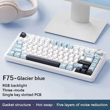 F75 2.4G Wireless/Bluetooth/Wired Gaming Mechanical Keyboard RGB Customized 75%  picture