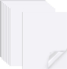 Printable Sticker Paper for Inkjet Printer, 40 Sheets 8.5