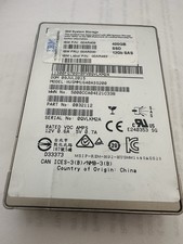 IBM 00AR409 400GB 2.5'' 12Gb SAS SSD 00AR330 HUSMM8040ASS200 w/ caddy 45W8687 picture