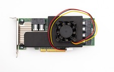 Cooling Shroud for LSI 9305-24i 12Gb SAS HBA with 40mm cooling fan picture