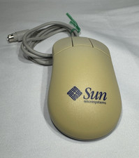 Sun Microsystems 370-3631 Type-6 Mouse, Mini-Din Connector, 3 Button - Tested picture