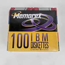 100 Pack Memorex 3.5