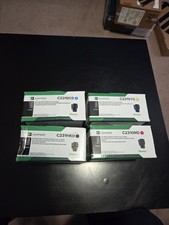 Genuine Lexmark Toner Cartridge Set C2310C0 C2310Y0 C2310M0 C2311HK0 MC2640 4pcs picture