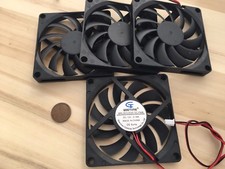 4 Pieces 8010s Gdstime 12V 2pin 80x80x10mm DC Cooling Fan large brushless C6 picture