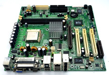 ASUS P4S533-VL MOTHERBOARD + 2.4 GHz INTEL PENTIUM 4 CPU SL6DV picture