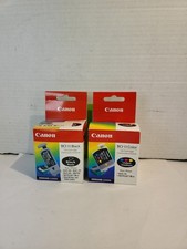 2 Canon BCI-11 Black Tri-Color Ink Cartridge Combo New picture