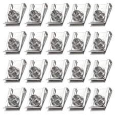 PATIKIL UClipOn Nut, 20 Pcs M81.25 Regular Extruded UNut UType Fasteners Hard... picture