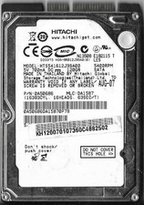 HITACHI HTS541612J9SA00 120GB SATA HARD DRIVE P/N: 0A50686 MLC: DA1587 picture