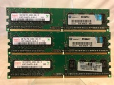 HYMP112U64CP8-S6 Hynix 3GB (3x1GB) PC2-6400U Desktop Memory 404574-888 picture
