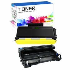 1PK TN-580 TN580 Toner +1PK DR520 Drum Unit For Brother HL-5200 HL-5240 HL-5250 picture
