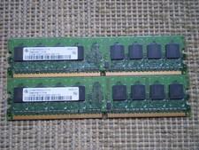 Infineon 1GB (2x512MB) 1Rx8 PC2-4200U-444-11-A1 DDR2-533 RAM HYS64T6400HU-3.7-A picture