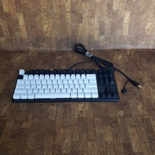 Tecware Phantom RGB 87-Key Backlit Wired Mechanical Black & White Keyboard Works picture