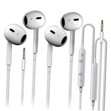 2 Pack 3.5mm Headphones for iPhone, iPad, Mac and PC for Most 2PC 3.5mm Jack picture