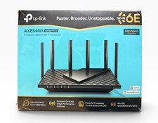 TP-Link Archer AXE75 AXE5400 Tri-Band Wi-Fi 6E Gigabit Router – New Open Box picture