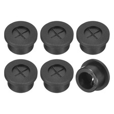 uxcell 6 Pcs Cable Cord Grommet, 5/8 Inch (16mm) Desk Grommet Flexible Rubber... picture