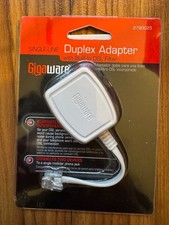 Gigaware Single-Line Duplex Adapter with Built-In DSL Filter picture