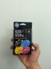 HP 934XL Black/935 Cyan; Magenta; Yellow High-Yield Ink Cartridges Exp: Nov 2027 picture