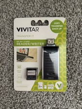 Vivitar VIV-RW-5000-BLK Reader 50-in-1 Card - Black (NEW) picture