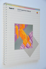 vintage 1982 Apple II II+ IIe DOS Programmer's Manual guide book 030-0536-A picture