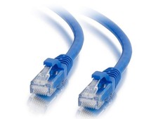 C2G 35ft/10.7m CAT6A SNAGLESS UTP CABLE Blue - 705 picture