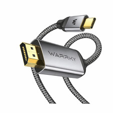 Warrky  2 Pcs USBC to HDMI Cable 4K 60Hz Anti-Interference Gold-Plated Plugs 6FT picture