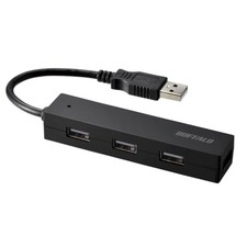Buffalo USB Hub USB 2.0 Bus-Powered 4 Ports Black BSH4U25BKfrom JP picture