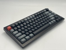 Keychron V1 Ultra 8K Wireless Mechanical Keyboard, Banana Silk POM Switch- Black picture