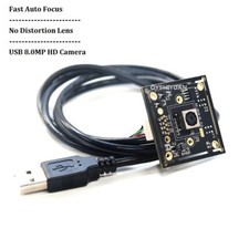 Industry USB HD 8MP No Distortion Fast Auto focus Lens Sensor IMX179 USB Camera picture