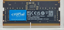 Crucial 12GB DDR5-5600 SO-DIMM Laptop Memory Modules (1x12GB) RAM - Fully Tested picture