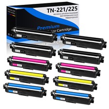 10PK TN221 TN225 BCMY High Yield Toner for Brother MFC-9130CW MFC-9330CDW picture