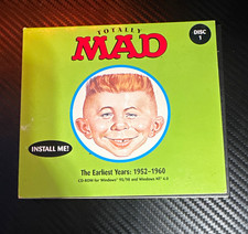 Broderbund Totally MAD The Earliest Years 1952-1960 Disc 1 CD Win 95/98/NT4 picture