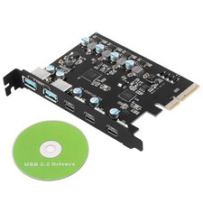 Desktop Expansion Card With 5 external USB 3.2 Gen 2 Ports 2*USB-A 3*USB-C picture