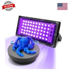 50W 3D Printer UV Resin Curing Light with 360° Rotating Turntable, 405nm UV L... picture