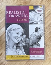 Realistic Drawing Secrets - Carrie Stuart & Rick Parks (3 Books On CD-ROM) NEW picture