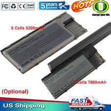 6/9 Cells Battery for Dell Latitude D620 D630 D631 D640 Precision M2300 PC764 US picture